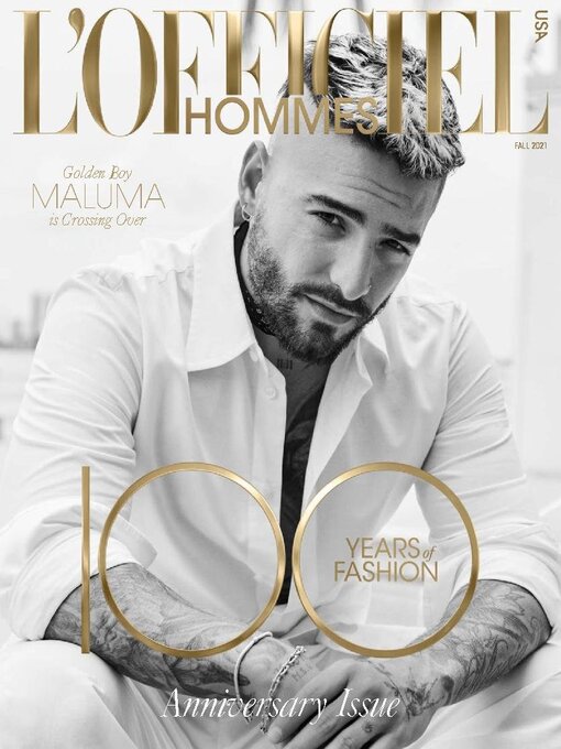 Cover image for L'OFFICIEL HOMMES USA: Fall 2021